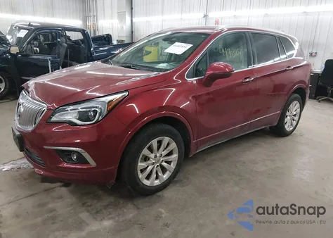 2017 Buick Envision Essence z USA, uszkodzony, nr VIN LRBFXDSA2HD147054